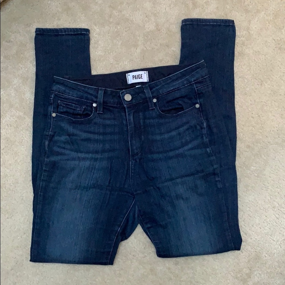 Paige Hoxton Ultra Skinny high rise denim size 29